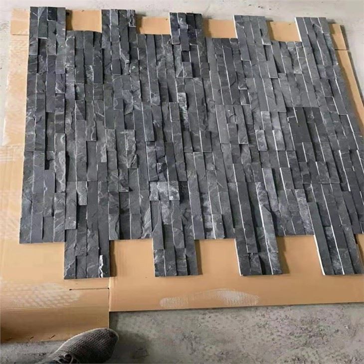 Black Slate Culstone Stone Panels